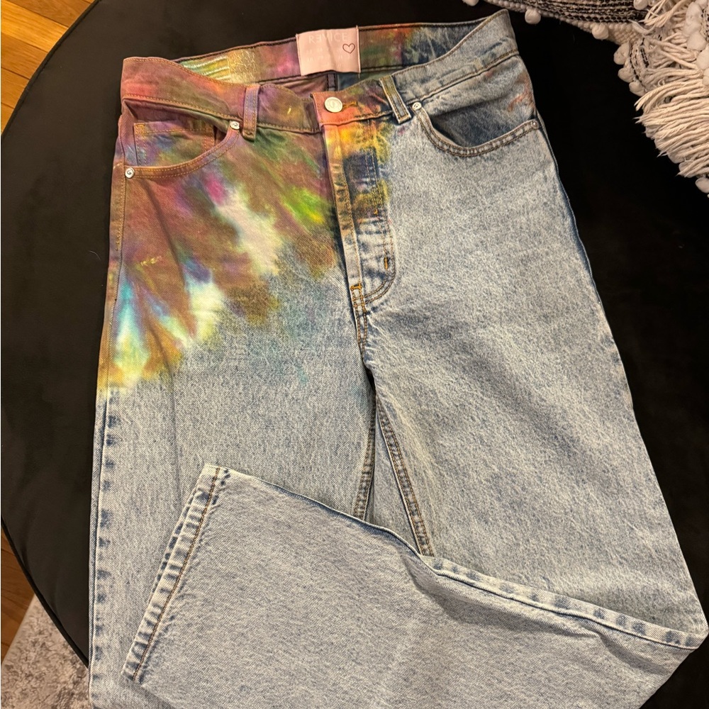 Revice tie dye jeans size 27
